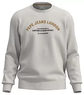 Pepe Jeans Męska bluza Medley Crew, Biały (nie biały), S - Bluzy męskie - miniaturka - grafika 1