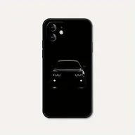 Etui i futerały do telefonów - TEMU Etui na telefon: Luksusowe Super Sportowe Ciemne Miękkie TPU dla Apple iPhone SE 7 8 X XS XR 11 12 Pro Antiwstrząsowe Matowe Proste Czarne - miniaturka - grafika 1