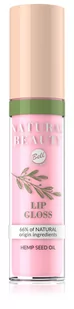 Bell błyszczyk z olejem z nasion konopii NATURAL BEAUTY Lip Gloss 003, 4g - Błyszczyki do ust - miniaturka - grafika 1