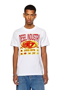 Koszulki męskie - Diesel Koszulka męska, 100-0catm, S - grafika 1