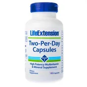 Witaminy i minerały - Life Extension Life Extension Two-Per-Day Capsules (Multiwitamina) - 60 kapsułek - miniaturka - grafika 1