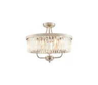 Lampy sufitowe - Endon 90264 - Przysufitowy żyrandol CHESTERFIELD 3xE14/6W/230V błyszczący chrom - miniaturka - grafika 1