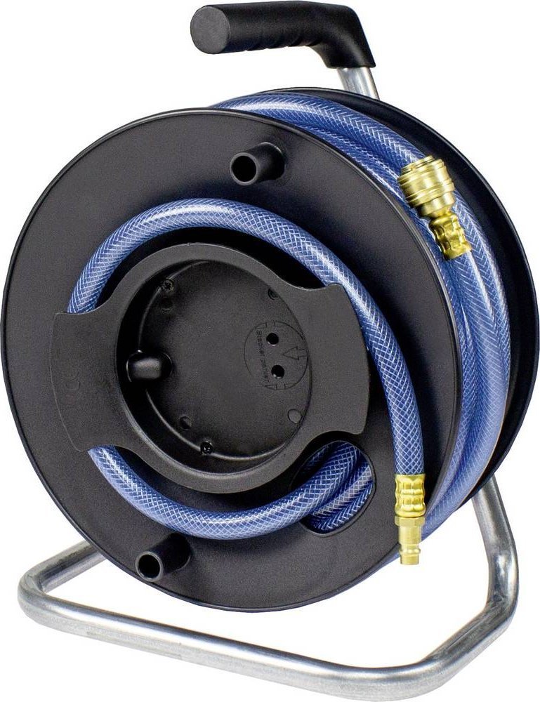 Sourcing Air hose on a reel with connectors 20m AS-SCHWABE