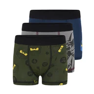 Majtki dla dzieci - Dziecięce Bokserki LEGO COLLECTION M12010317 - 3 PACK BOXERSHORTS 12010317-887 – Zielony - miniaturka - grafika 1