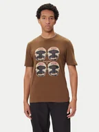 Koszulki męskie - HUGO T-Shirt Diboxer 50542560 Brązowy Regular Fit - miniaturka - grafika 1