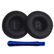 Akcesoria do słuchawek - NAUSZNIKI DO JBL TUNE 450 460 500 600 BT E35 T450 T460 T500 T600 PADY GĄBKI czarne - miniaturka - grafika 1