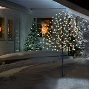 Oświetlenie świąteczne - Drzewko ozdobne 180 cm 200 LED Kwitnąca wiśnia Z Pilotem - miniaturka - grafika 1
