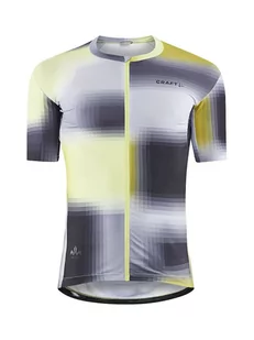 Craft Koszulka kolarska "ADV Aero" w kolorze czarno-żółtym - Koszulki sportowe męskie - miniaturka - grafika 1
