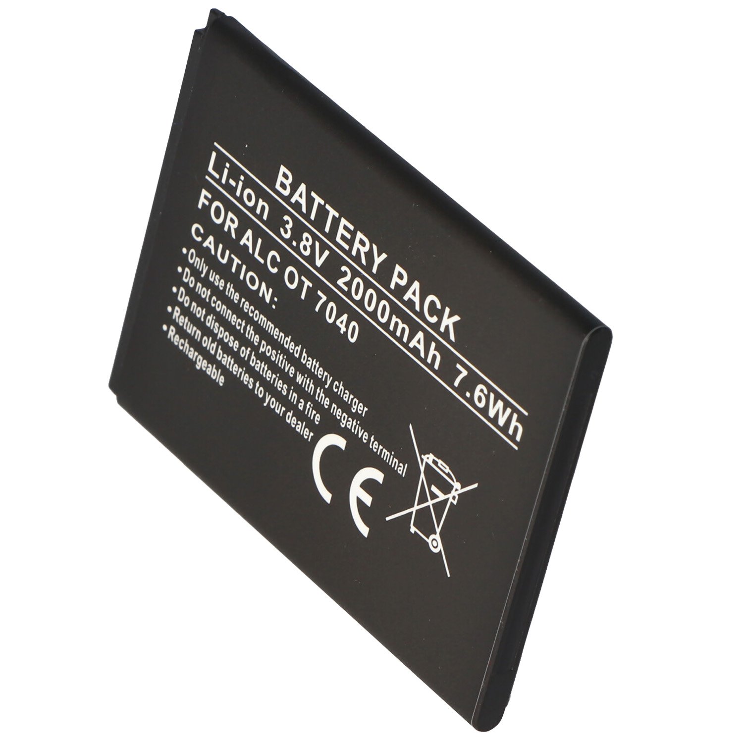 Bateria odpowiednia dla Alcatel One Touch Pop C7, TLi019B1 3,8 V, 2000 mAh