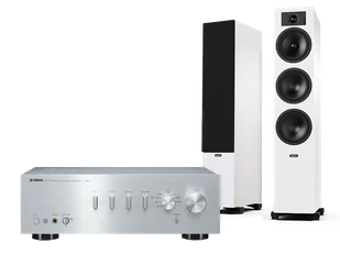 Yamaha A-S501 (srebrny) + Tesi 6 (biały) - Zestawy stereo - miniaturka - grafika 1