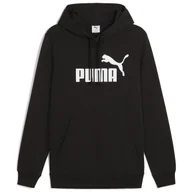 Bluzy sportowe męskie - Męska bluza Puma ESS No. 1 Logo Hoodie TR Rozmiar: M / Kolor: czarny - miniaturka - grafika 1