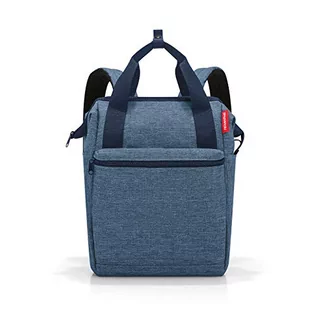 Torebki damskie - reisenthel Allrounder R plecak dzienny o pojemności 12 litrów, kolor do wyboru, Twist Blue, jeden rozmiar - grafika 1