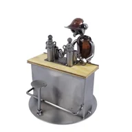 Figurki dekoracyjne - Metalowa figurka Barman. Prezent dla Barmana - miniaturka - grafika 1