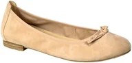 Baleriny - Baleriny Caprice 9-22102-20 325 Rosewood Suede Skóra - CAPRICE - miniaturka - grafika 1