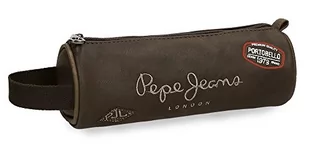 Pepe Jeans London Pepe Jeans duetone kosmetyczny walizka, 23 cm, 1.86 L, brązowa (Marrón) 6674152 - Walizki - miniaturka - grafika 1