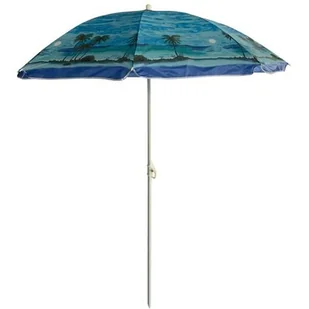 Parasol plażowo-ogrodowy PATIO Poly 170 cm Wielokolorowy - Parasole ogrodowe - miniaturka - grafika 1