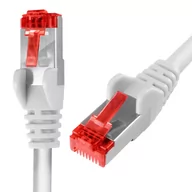 Pozostałe akcesoria sieciowe - Kabel RJ45 CAT 6 S/FTP AWG27 LSZH biały 30m - miniaturka - grafika 1