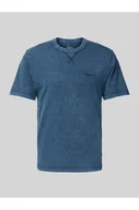 Koszulki męskie - T-shirt z wyhaftowanym logo model Silverton - Pepe Jeans - miniaturka - grafika 1