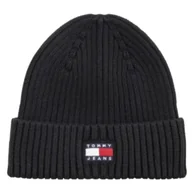 Czapki damskie - Czapka Tjm Heritage Core Beanie AM0AM13669 BDS (TH1385-a) Tommy Hilfiger - miniaturka - grafika 1