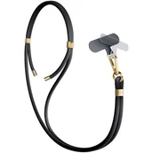 Pozostałe akcesoria do telefonów - Smycz do telefonu 3MK EasyClip Elite Czarny - miniaturka - grafika 1