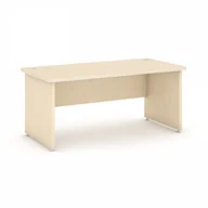 Biurka - B2B Partner Biurko - proste ARRISTO LUX, 1800 mm, brzoza CF-LD01, CD060 - miniaturka - grafika 1