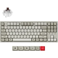 Klawiatury - KEYCHRON C1 Pro 8K QMK Wired Custom Mechanical Super Brown Switch C1PX-M3 - miniaturka - grafika 1