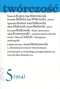 Twórczość 5/2025 - praca zbiorowa - Czasopisma - miniaturka - grafika 1