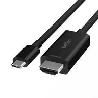 Kable komputerowe i do monitorów - BELKIN AVC012bt2MBK 2m /s1x USB typu C 1x HDMI typu A - miniaturka - grafika 1