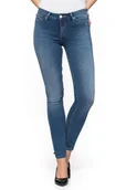 Spodnie damskie - Lee, Spodnie damskie, Scarlett Blue Fog L526Hmfm, rozmiar W25 L33 - miniaturka - grafika 1