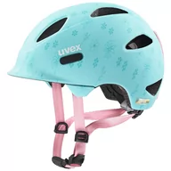 Kaski rowerowe - UVEX, kask rowerowy, oyo style flowers cyan matt 45-50 - miniaturka - grafika 1