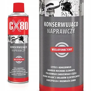 CX80 Wielozadaniowy Płyn Preparat Konserwująco Naprawczy 500ml CX-80 - Chemia warsztatowa - miniaturka - grafika 1