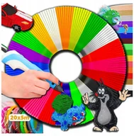 Długopisy 3D - FILAMENT PCL DO DŁUGOPISU 3D 100M 20X5 KANZA KANZA-6958 - miniaturka - grafika 1