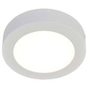 Lampy sufitowe - Nave Plafon LAMPA sufitowa 1251226 okrągła OPRAWA minimalistyczna LED 6W kinkiet biały 1251226 - miniaturka - grafika 1