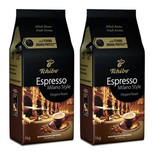 Kawa ziarnista TCHIBO Espresso Milano Style Arabica 2 x 1 kg - Kawa - miniaturka - grafika 1