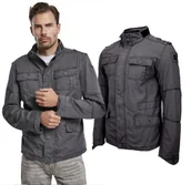 Odzież taktyczna i umundurowanie - Kurtka Brandit Britannia Indygo - miniaturka - grafika 1