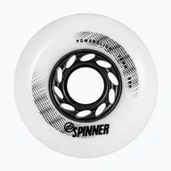 Akcesoria do skatingu - Kółka do rolek Powerslide Spinner 76 mm/88A 4 szt. white - miniaturka - grafika 1