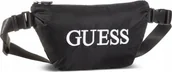 Nerki - Guess, Quatro, Textile Fanny Pack, Black, 19/28.5 x 17 x 4 cm, For Men For Men - miniaturka - grafika 1