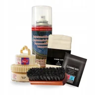 Środki do obuwia i ubrań - Pasta do Butów Beżowa z Impregnatem i Akcesoriami Palc Zestaw 5w1 - miniaturka - grafika 1