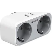 Kostki, złączki, wtyczki - Gniazdo TESSAN TS-WS02DE00 - miniaturka - grafika 1