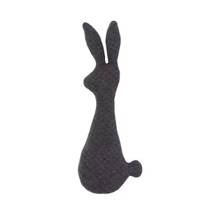 Grzechotka Rabbit Diamond Anthracite - Grzechotki dla dzieci - miniaturka - grafika 1