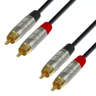 Kable - ah Cables adam hall 4 Star Series rean audio 2 X wtyczka cinch na 2 X wtyk cinch, 1,5 m K4TCC0150 - miniaturka - grafika 1