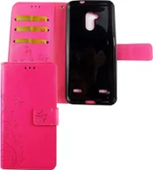 Etui i futerały do telefonów - Nokia 8.1 / Nokia X7 Etui na telefon komórkowy Pokrowiec ochronny Etui z klapką Etui na kartę Różowy - miniaturka - grafika 1