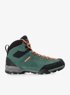 Buty trekkingowe damskie - Buty turystyczne Scarpa Mojito Hike GTX - botanic green/orange pop/pop - miniaturka - grafika 1