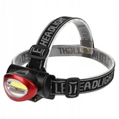 Latarki - Mocna Latarka Czołowa Led Reflektor Na Głowę Cob Czołówka - miniaturka - grafika 1
