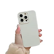 Etui i futerały do telefonów - CLIPPER GUARDS Etui kompatybilne z iPhone 11 Pro Max, płaskie krawędzie, silikonowe etui na telefon komórkowy do iPhone 11 Pro Max 6,5 cala, silikonowe, cienkie, białe - miniaturka - grafika 1