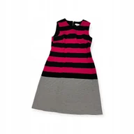 Sukienki - Sukienka damska na szerokich ramiączkach Calvin Klein 8 M - miniaturka - grafika 1