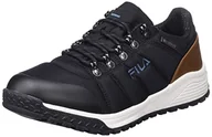 Buty trekkingowe męskie - FILA Męskie buty trekkingowe Hikebooster Low, Black Glazed Ginger, 40 EU - miniaturka - grafika 1