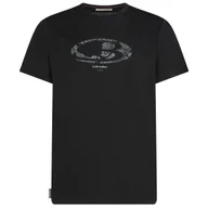 Koszulki sportowe męskie - Męska koszulka Icebreaker M M 150 Tech Lite SS Tee 30 Anniversary Rozmiar: XL / Kolor: czarny - miniaturka - grafika 1