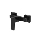 Baterie umywalkowe - Bateria prysznicowa czarna Muro Liveno - miniaturka - grafika 1