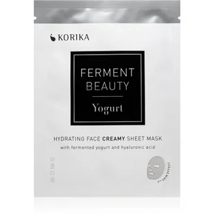 KORIKA FermentBeauty Hydrating Face Sheet Mask with Fermented Yogurt and Hyaluronic Acid maska nawilżająca w płacie ze sfermentowanym jogurtem i kwasem hialuronowym 20 g - Maseczki do twarzy - miniaturka - grafika 1
